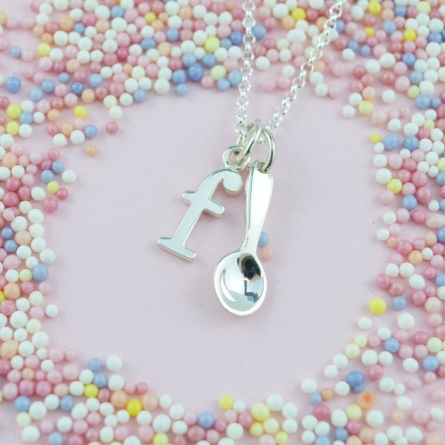 Silver Spoon Necklace