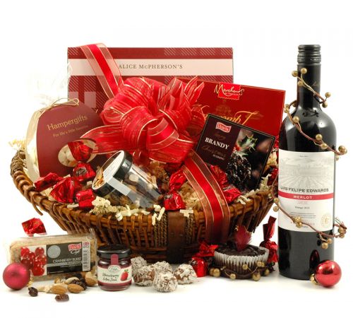 Deluxe Christmas Ruby - Christmas Hampers